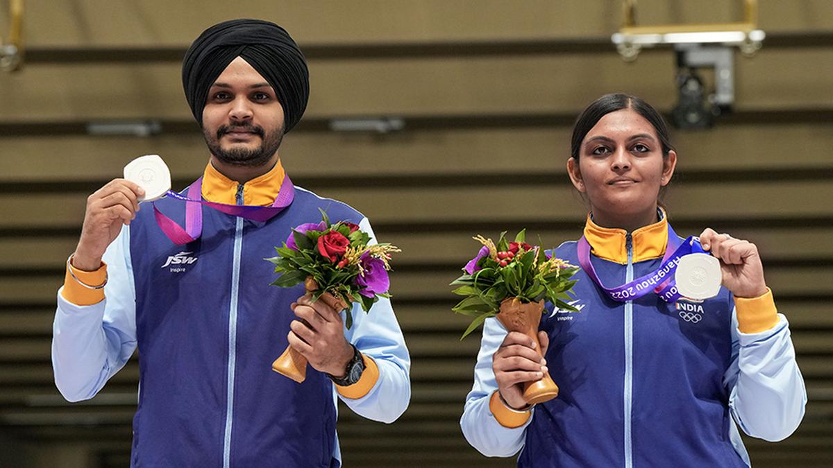 Sarabjot wins bronze and India’s eighth Paris Olympics quota place in men’s 10m air pistol event