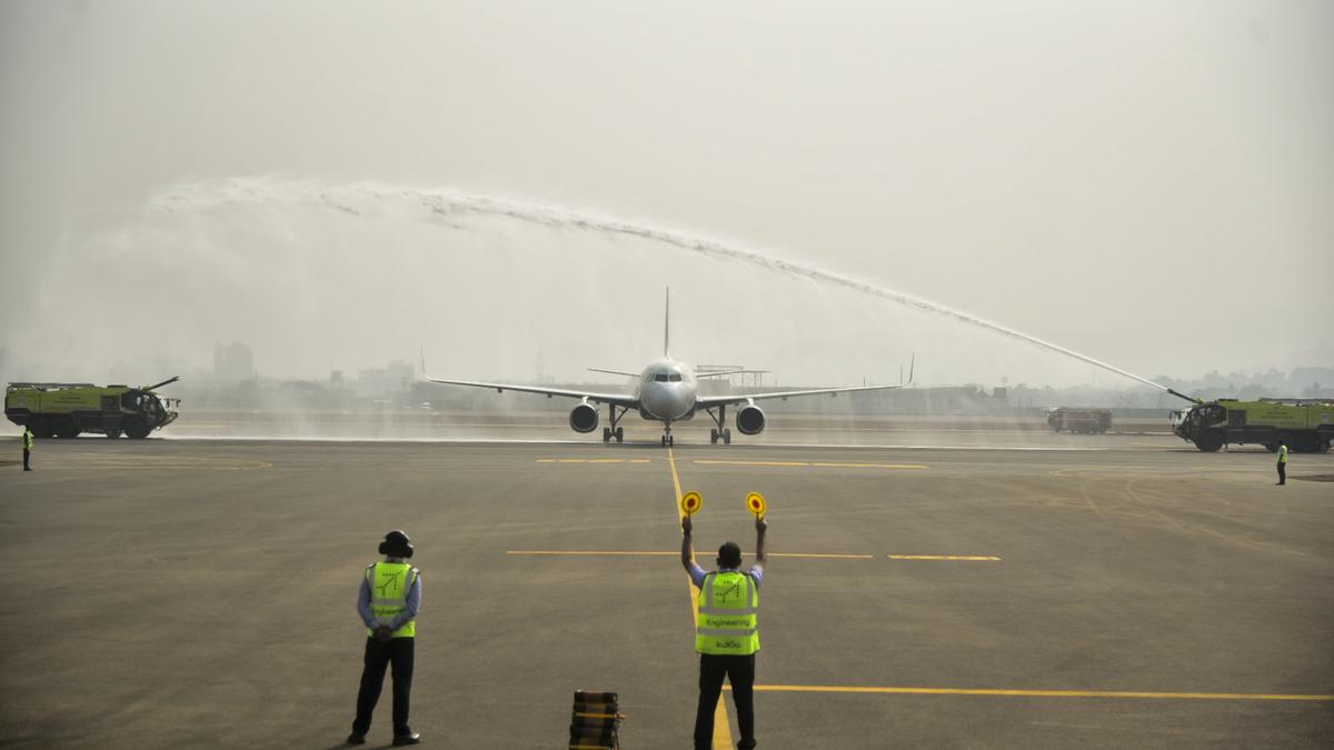 Navi Mumbai International Airport conducts flight validation test