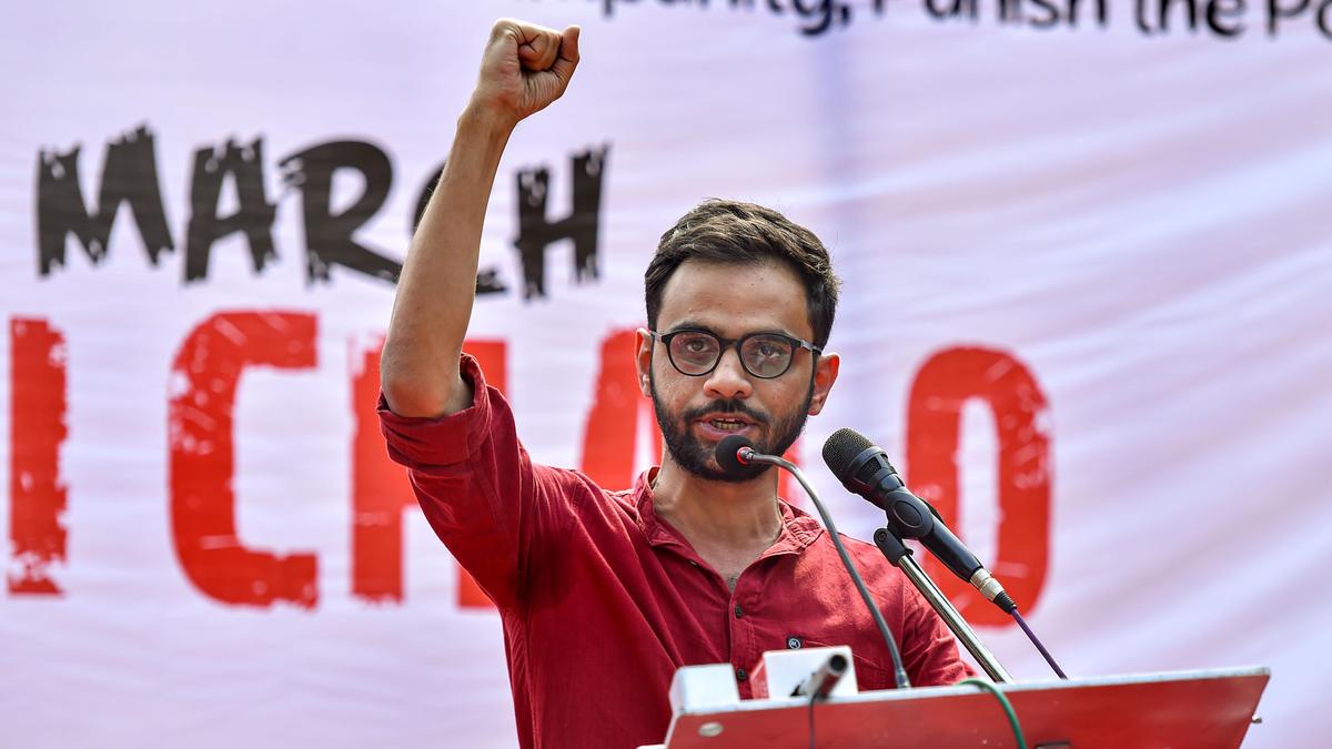 Delhi court grants interim bail to Umar Khalid to attend sister's wedding