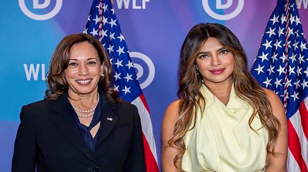 Priyanka Chopra Jonas to US VP Kamala Harris: We are both daughters of India, in a way