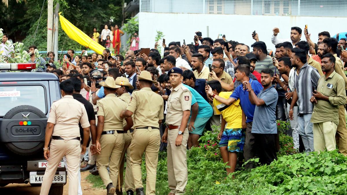 Prohibitory orders clamped around Annapoorneshwari Nagar police station where actor Darshan and associates housed