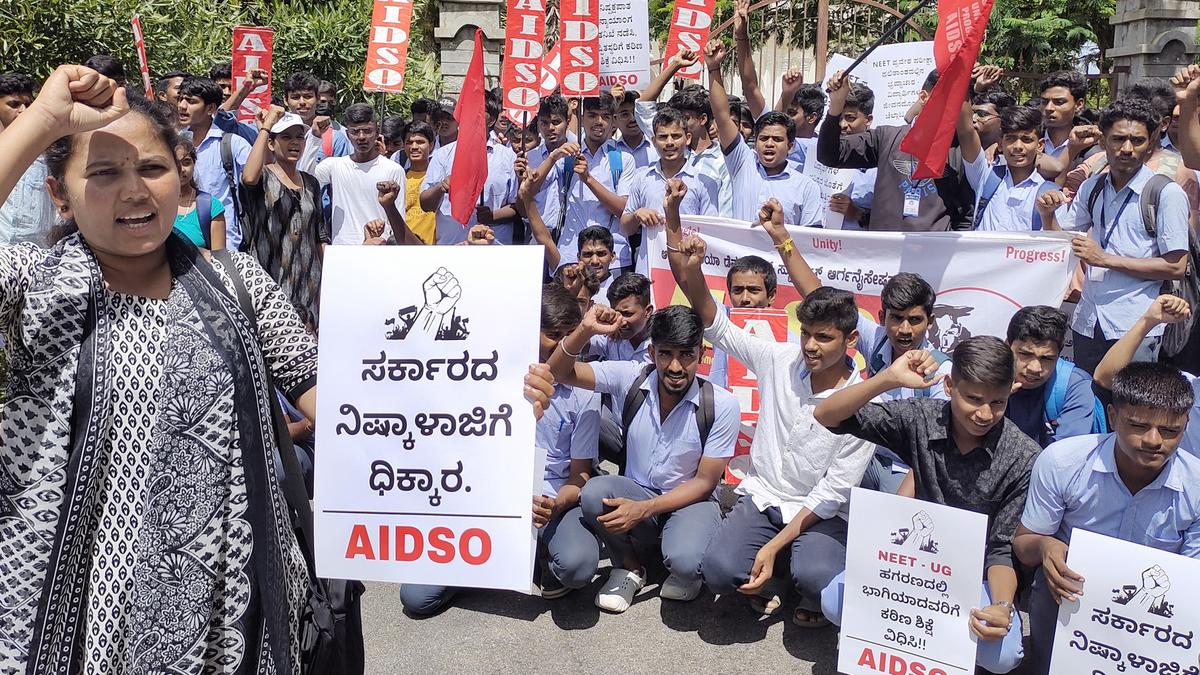 NEET fiasco: Students seek abolition of NTA, State-level medical entrance examination in Karnataka