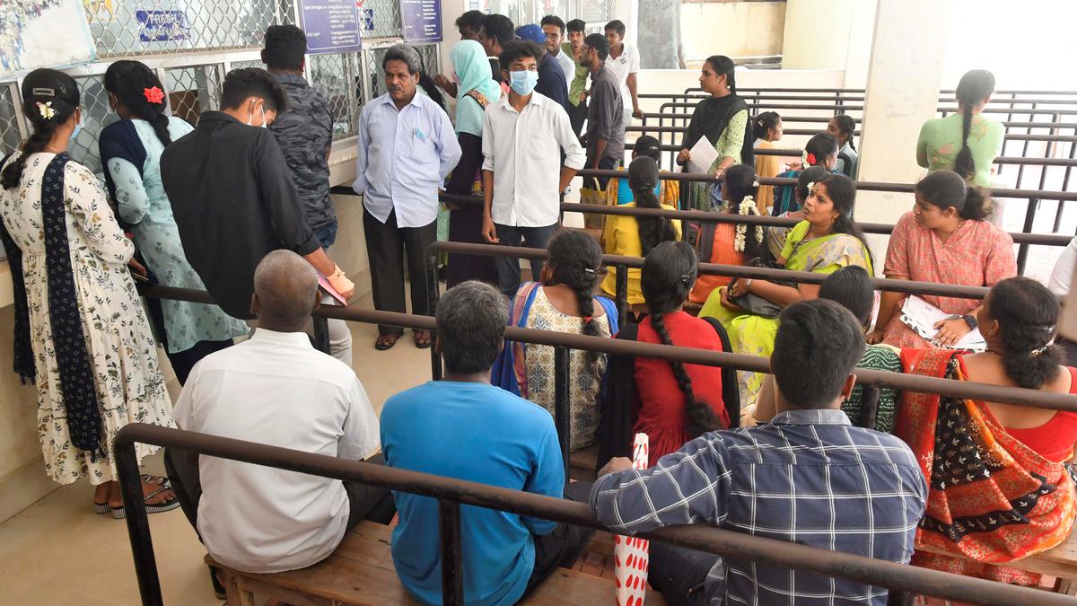 Job aspirants throng Puducherry Employment Exchange
