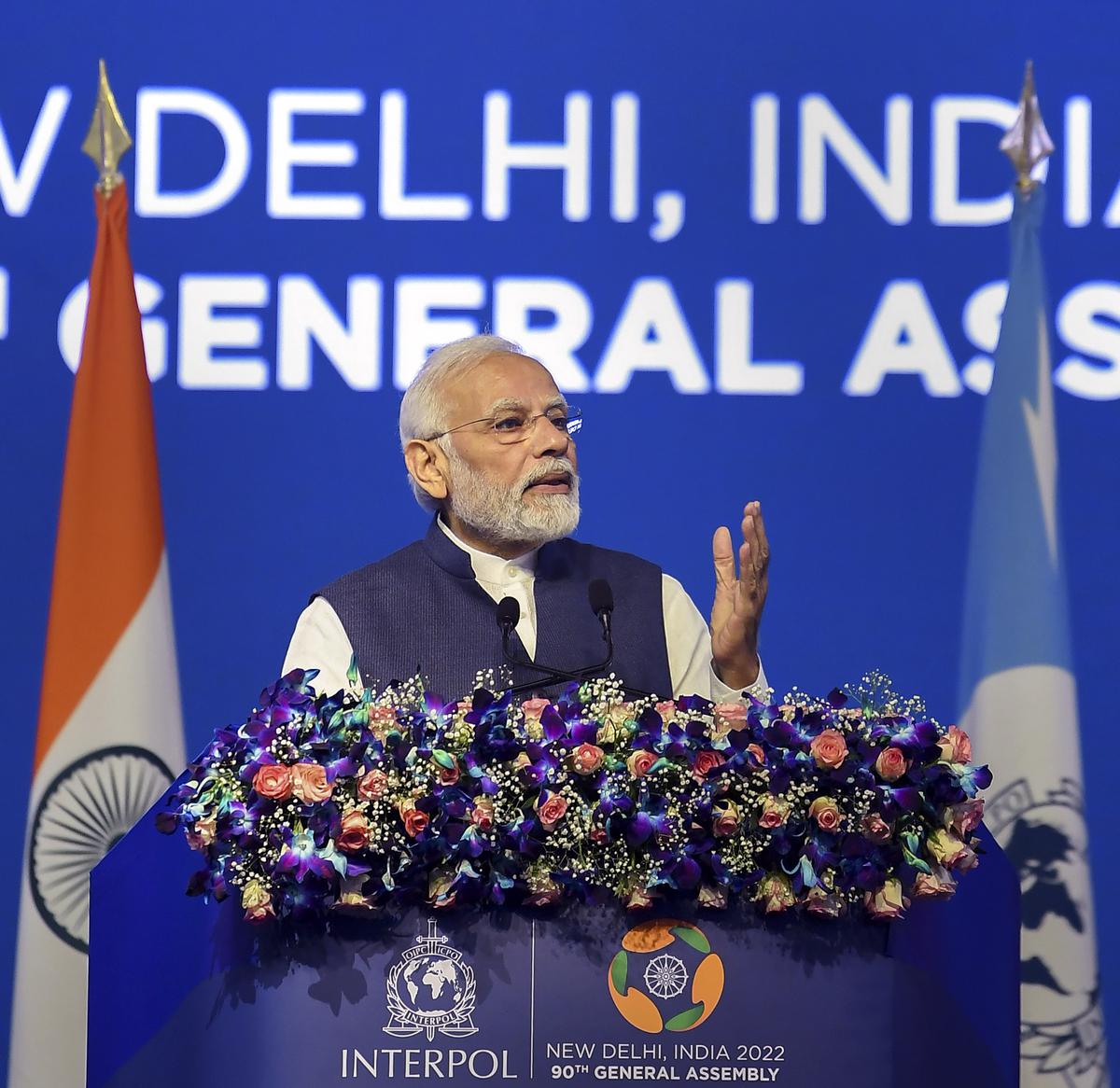 PM Modi calls for enhanced global cooperation to fight crimes against humanity