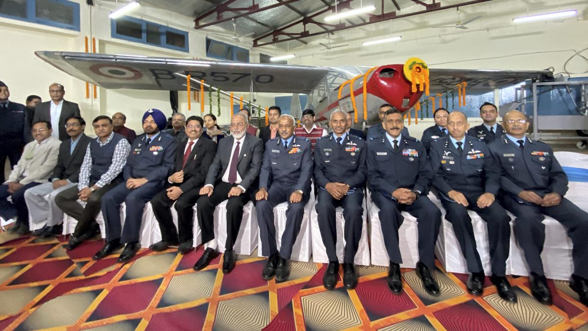 IAF receives ‘Kanpur1 Vintage Prototype Aircraft’ for its heritage