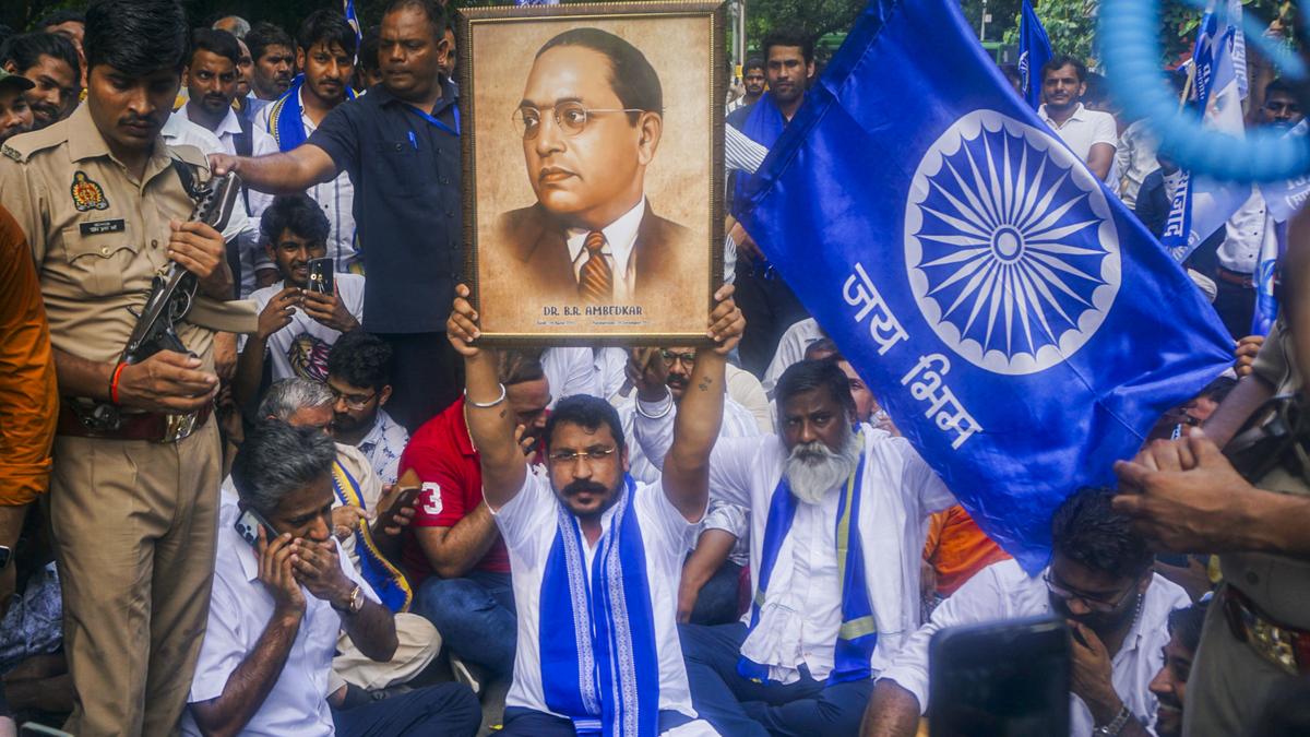 Dalit, Adivasi bodies take to streets in protest against SC’s sub-quota decision