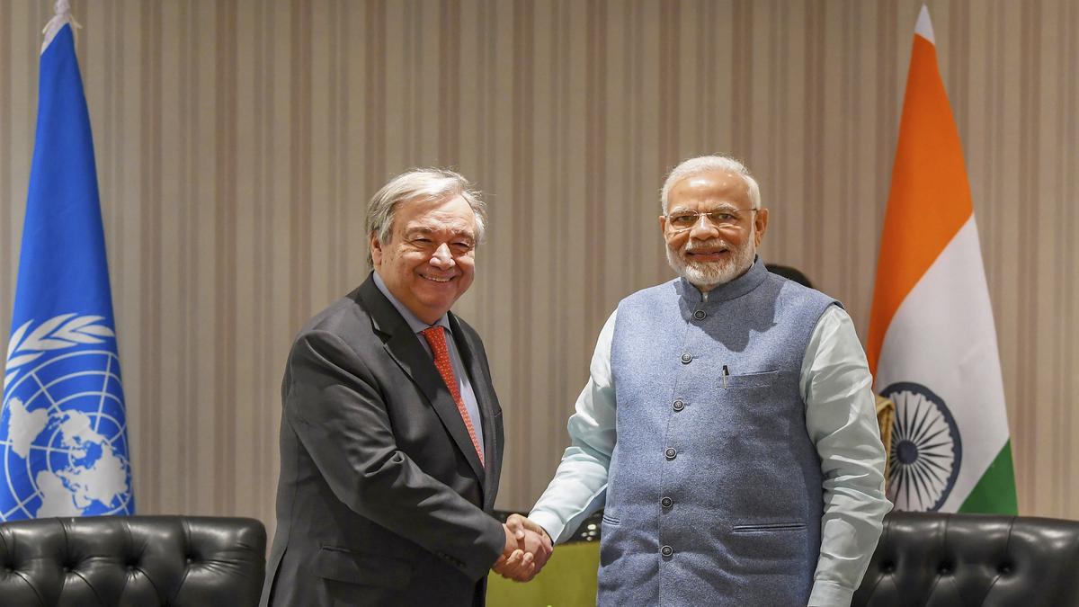 U.N. Secretary-General, PM Modi to launch environmental programme at Gujarat’s Statue of Unity