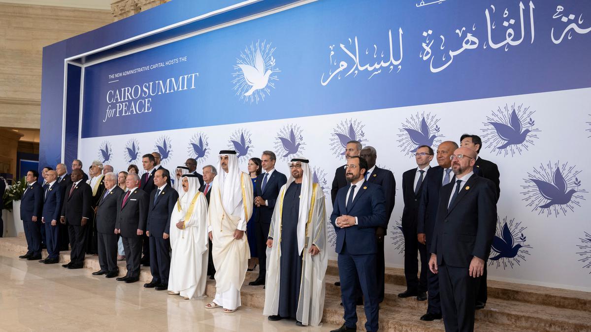 At Cairo summit, even Arab leaders at peace with Israel expressed growing anger over the Gaza war