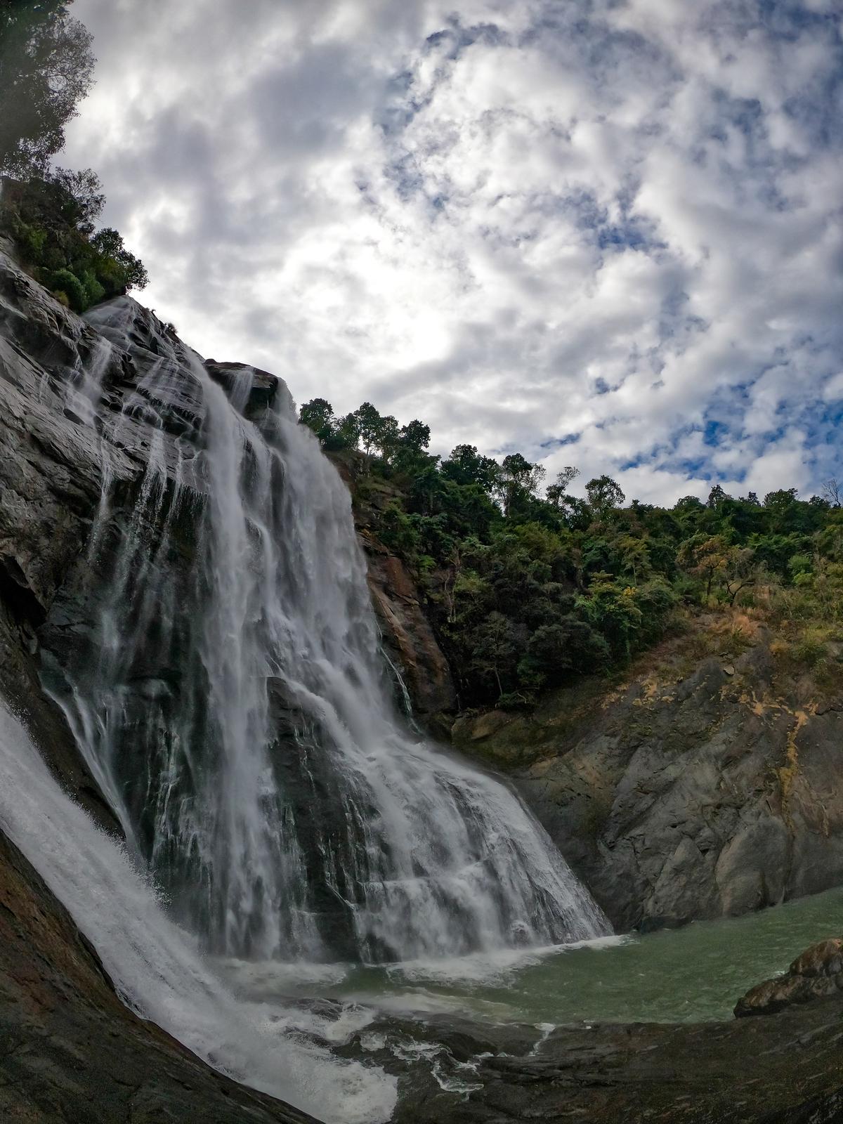 Tarabu waterfalls, near busuputtu village, in Eastern Ghats of Andhra Pradesh.