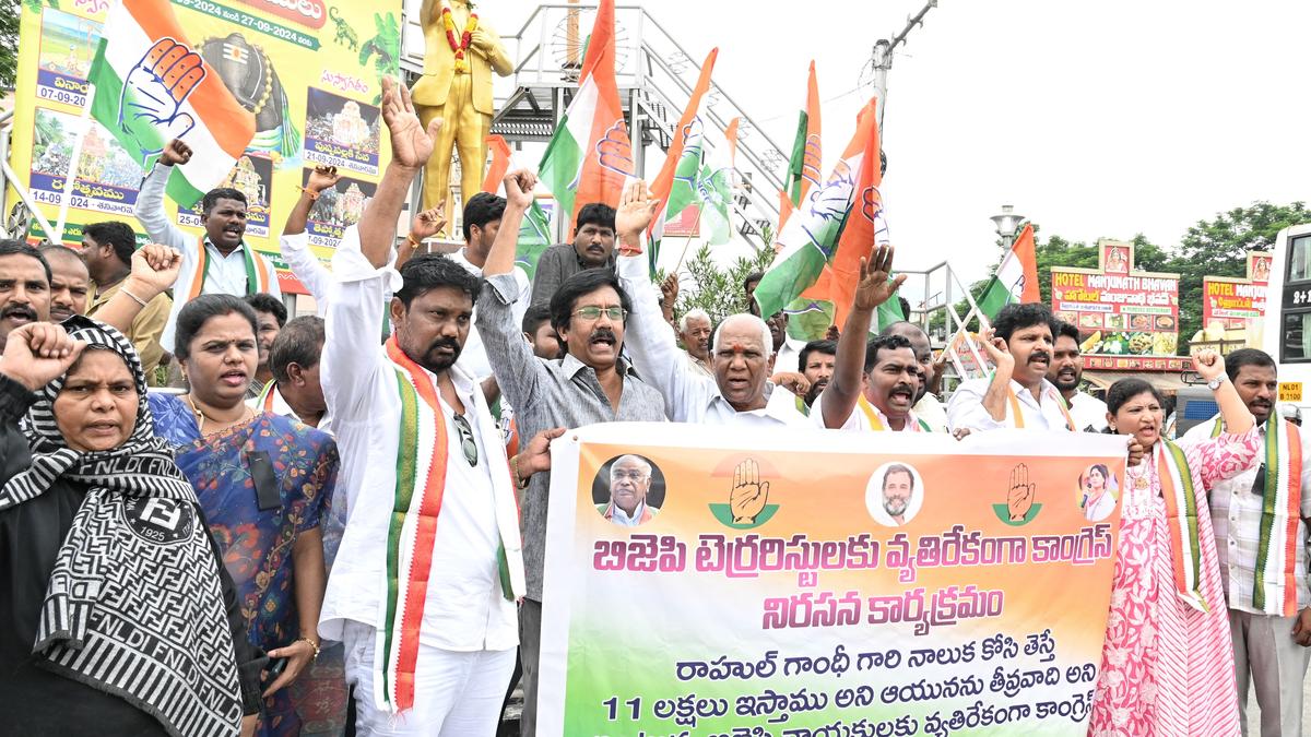 Congress leaders flay BJP for hate speech against Rahul Gandhi