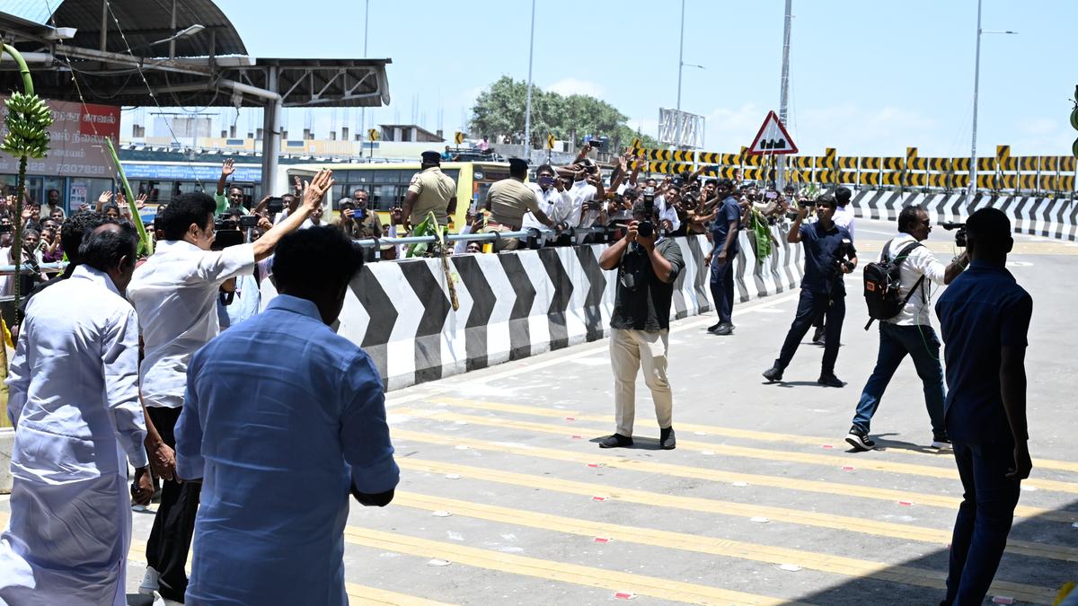 CM M.K. Stalin inaugurates Ukkadam flyover in Coimbatore