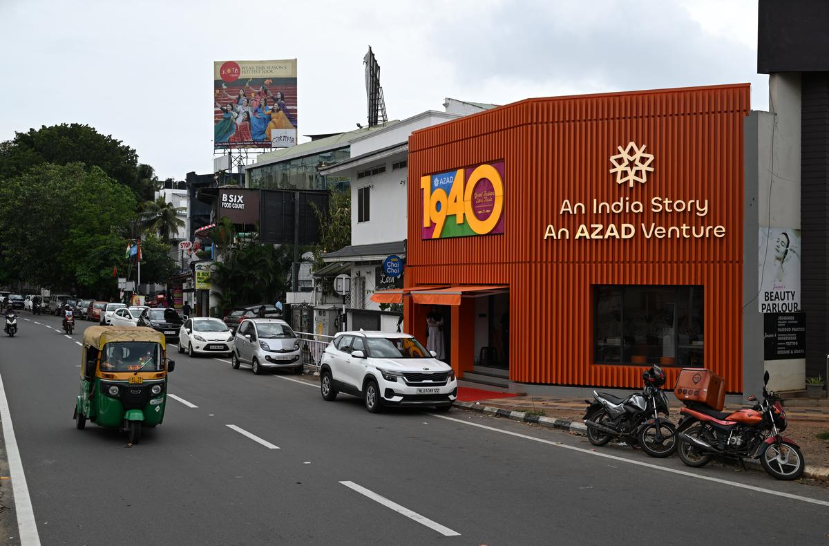 1940 India by Azad restaurant in Vazhuthacaud