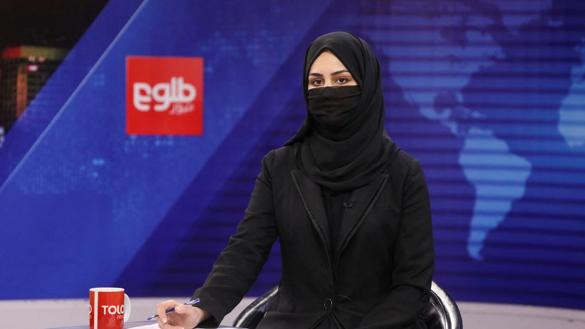 Afghan women TV presenters vow to fight after order to cover faces