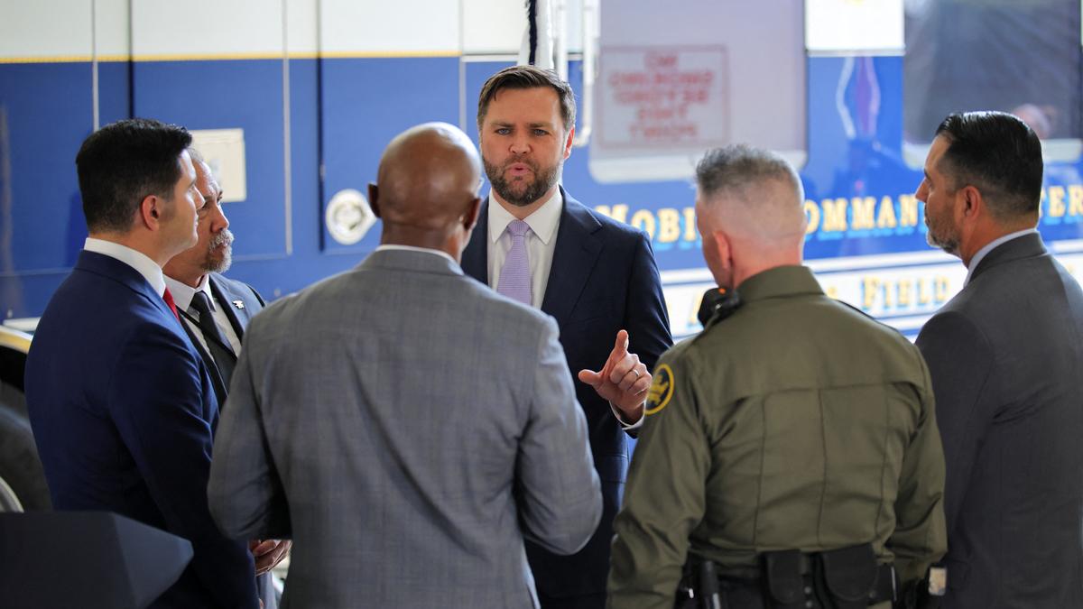 U.S. VP Vance says troops still 'necessary' in Los Angeles