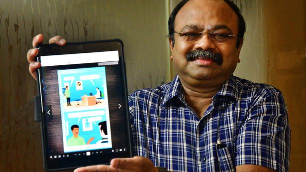 Coimbatore oncologist launches a digital flip book to create tobacco awareness