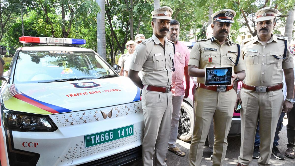 Patrol vehicles of Coimbatore City Police to livestream visuals through dashboard, rear cameras