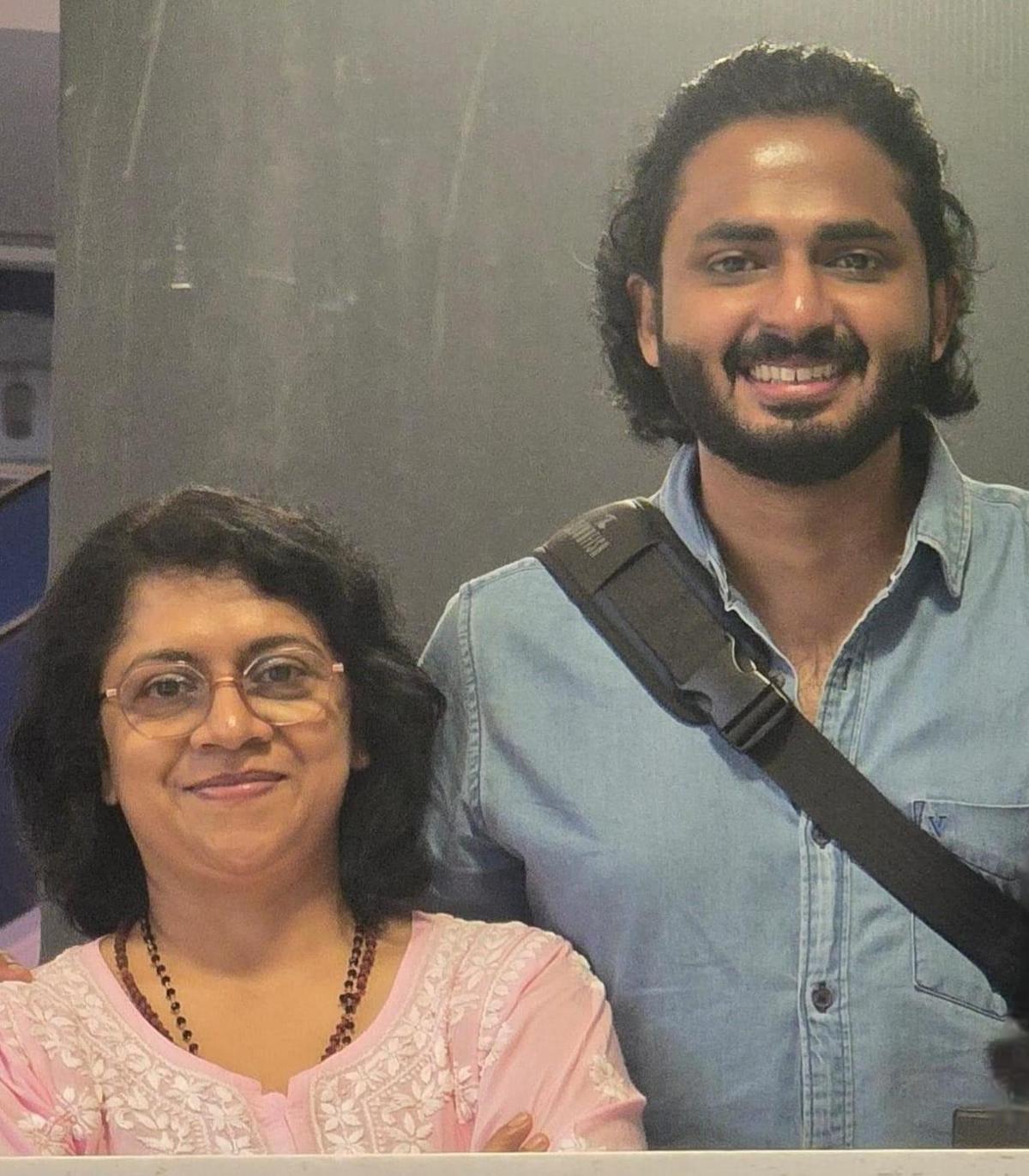 Ria Dinesh and Arjun Krish