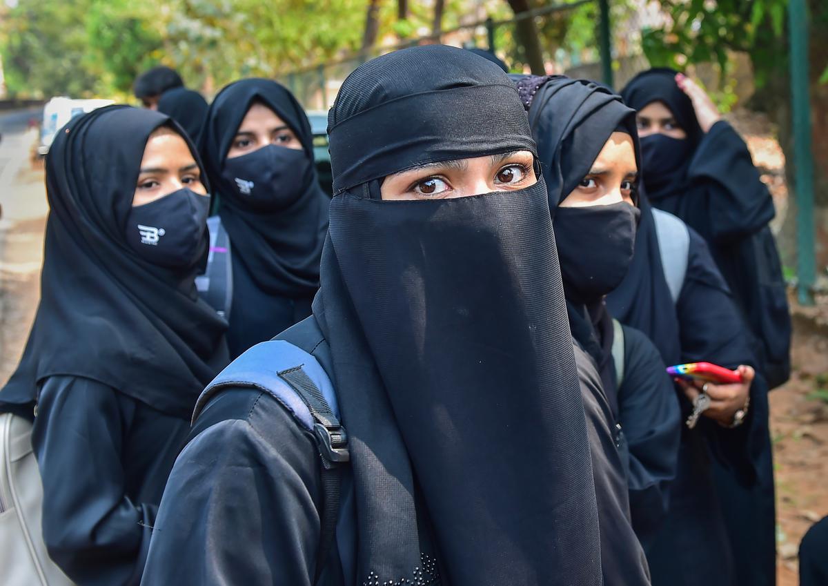We want both hijab and education”, say girls - The Hindu