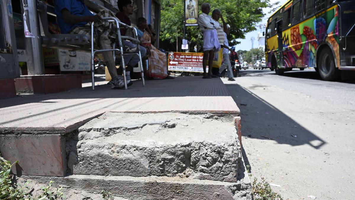 Low-floor buses ineffective without accessible bus shelters, say disability-rights activists in Coimbatore