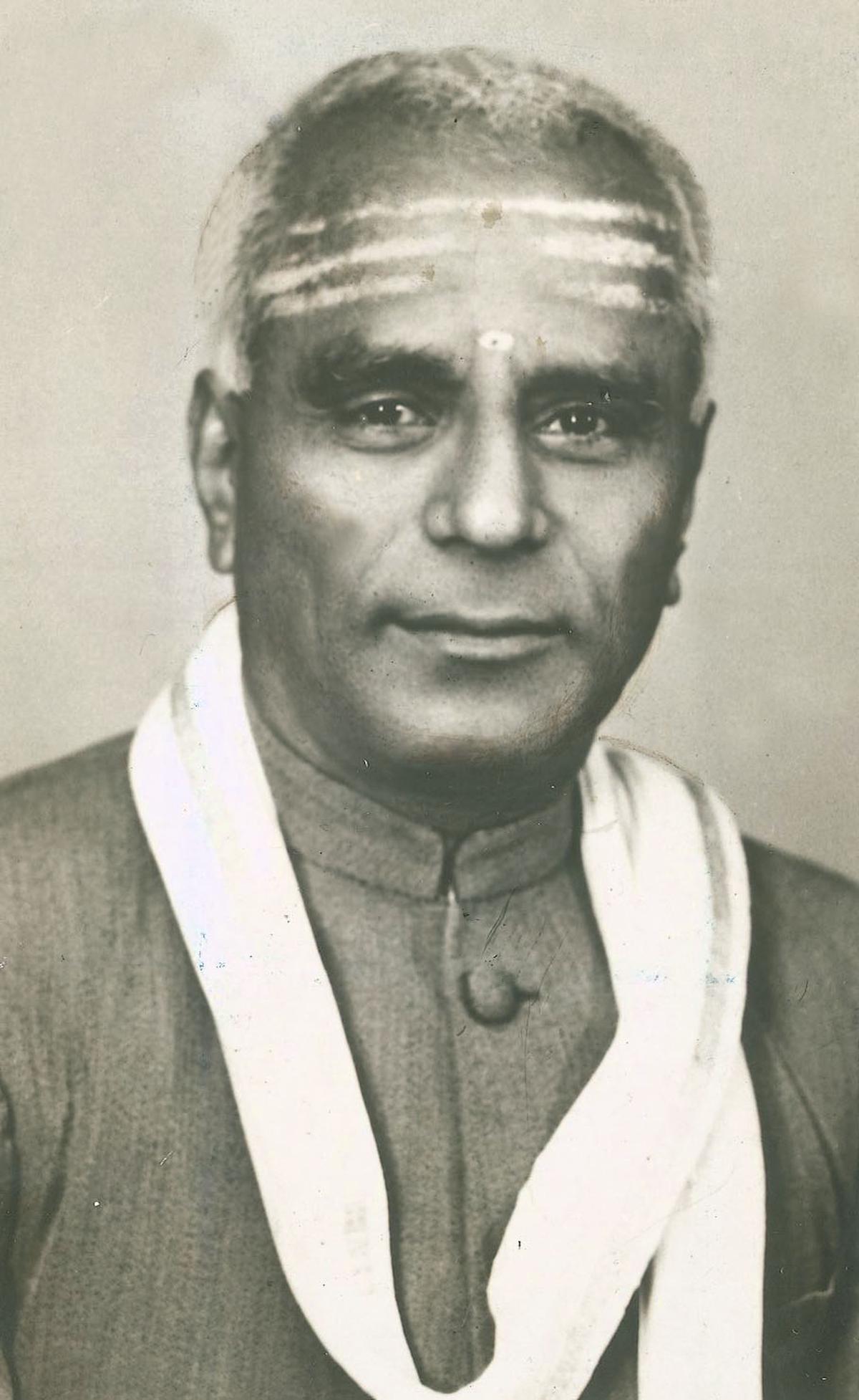 Guru Musiri Subramania Iyer. 