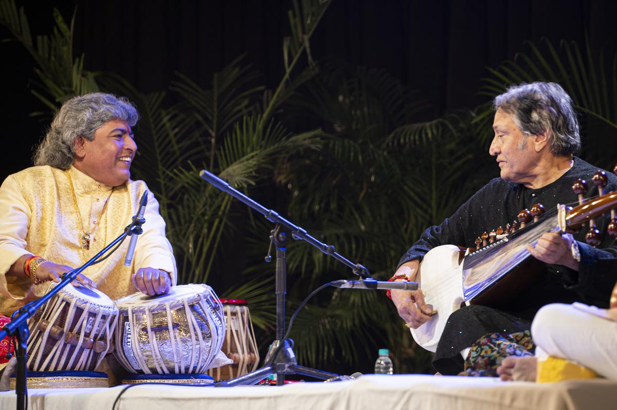 When Ustad Amjad Ali Khan touched base with his old self