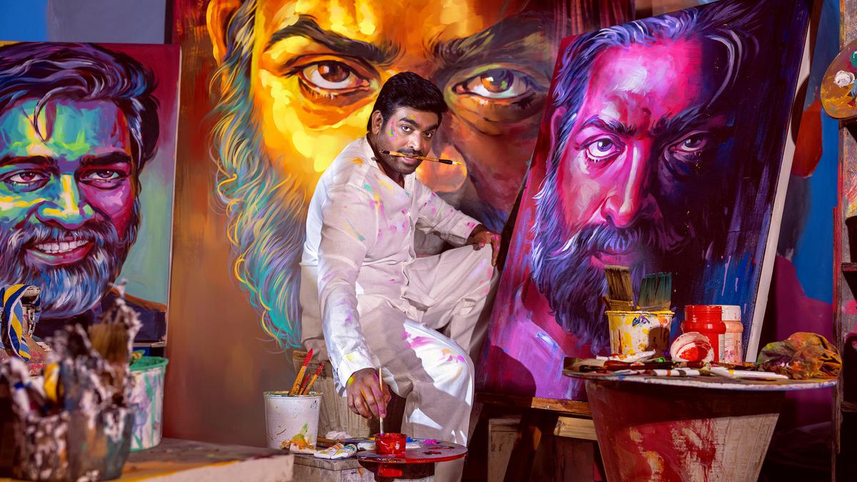 In photographer L Ramachandran’s new calendar, Vijay Sethupathi shows different shades of an artist