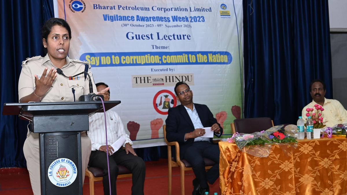 Corruption like cancer, will take away growth HubballiDharwad Police