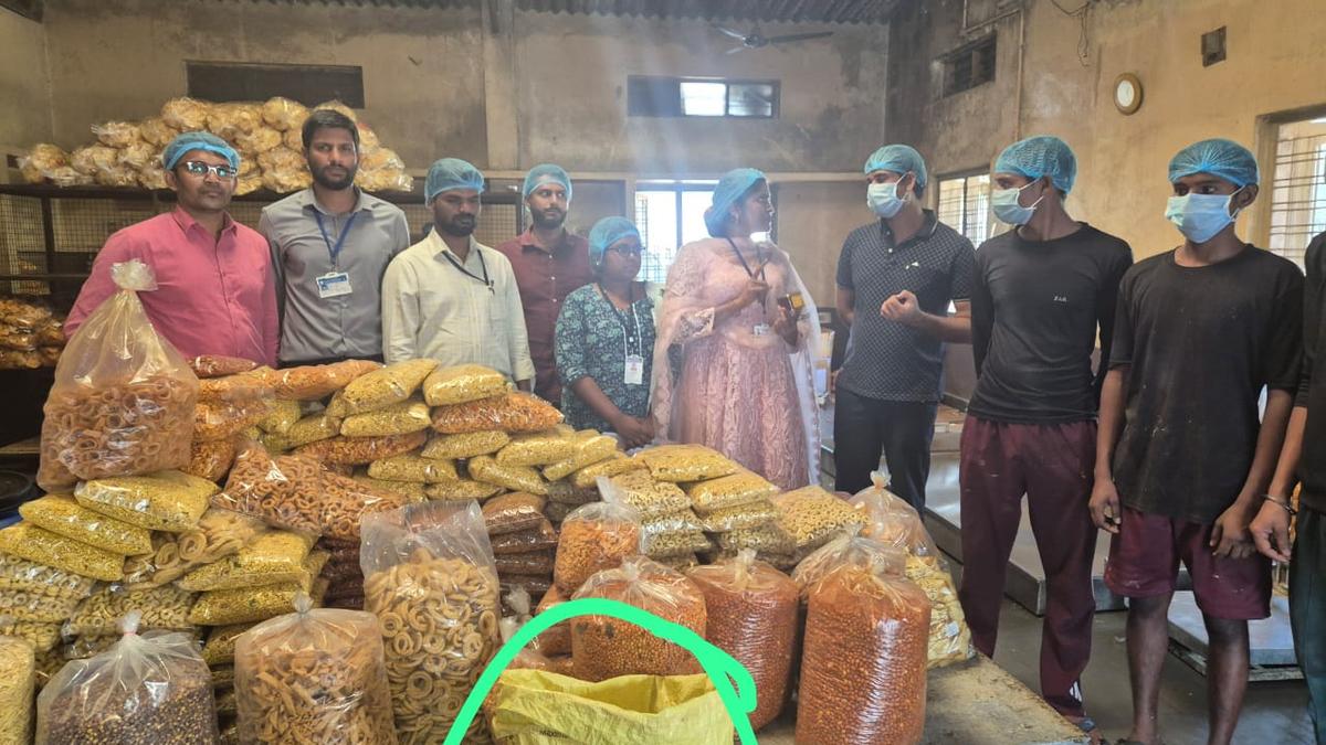 Food safety officials flag unhygienic conditions at a store in Mahabubnagar, seize ₹60,500 worth snacks