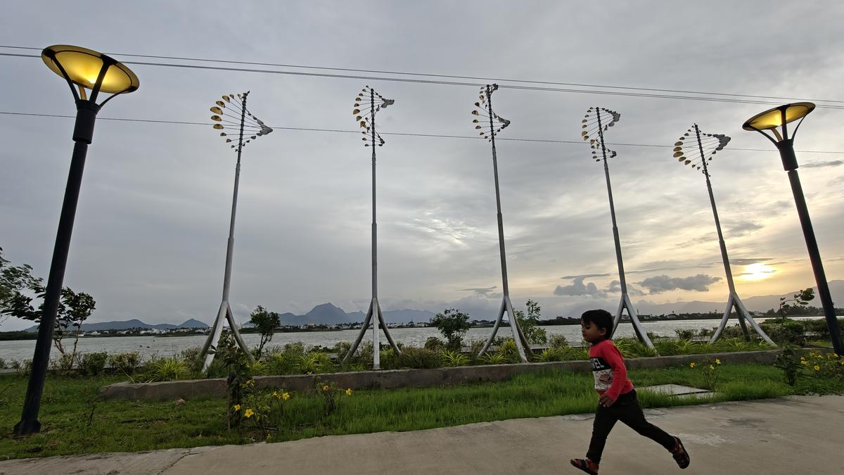 Kurichi lake in Coimbatore is now an evening destination for walkers and families