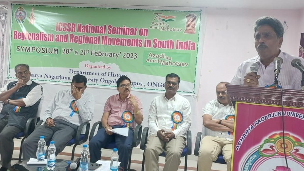 Andhra Pradesh has fallen prey to regionalism as search for capital city continues, says historian