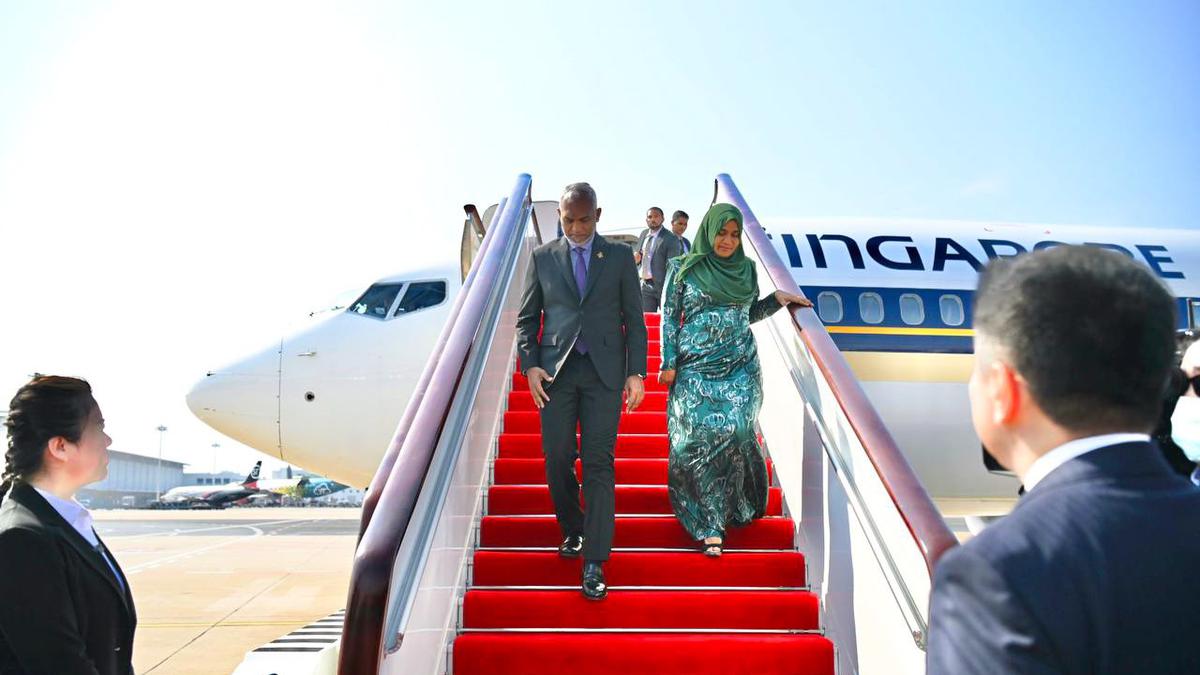 Maldives President Muizzu arrives in China on five-day State visit