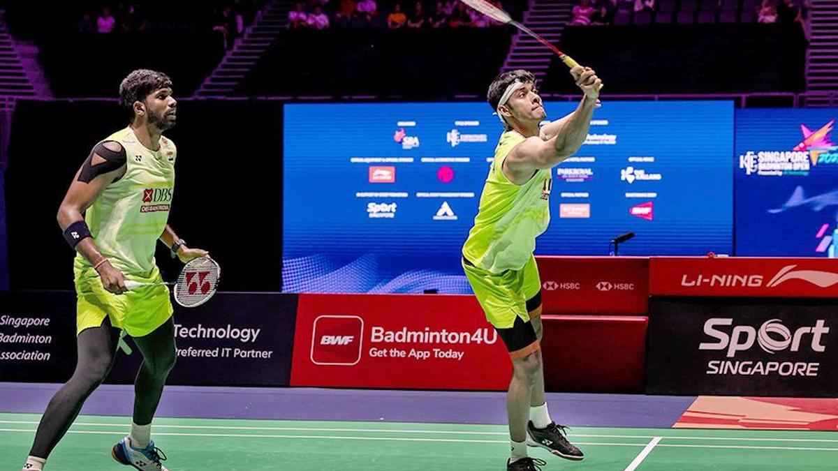 Satwik-Chirag withdraw from Indonesia Open after Rankireddy's shoulder injury