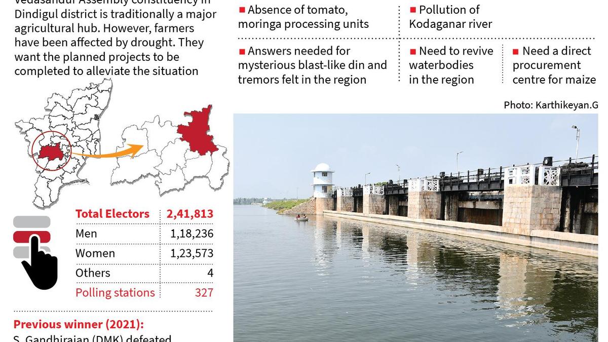 Farmers want tomato, moringa processing units in Vedasandur constituency