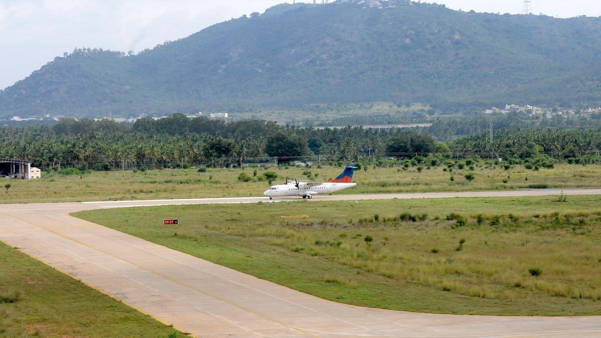 Re-survey of land conducted for extension of runway at Mysuru airport