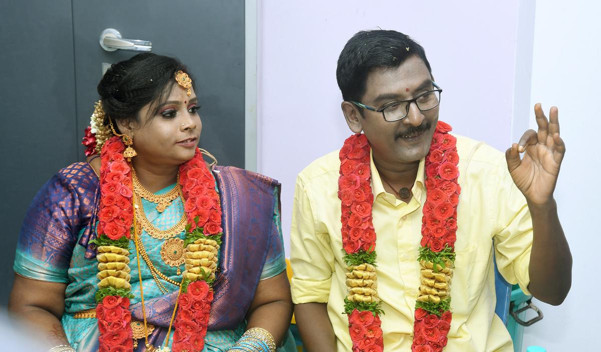 Institute of Mental Health residents get married, given jobs as wedding gift from T.N. Health Minister