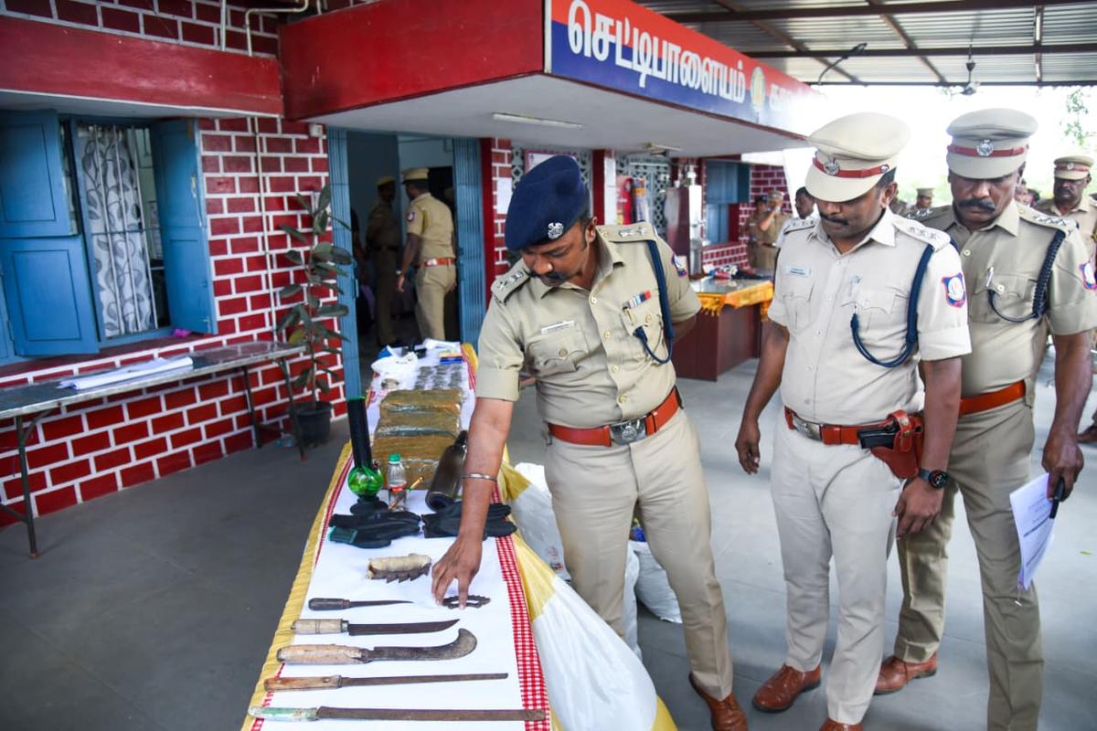 Coimbatore District (Rural) Superintendent of Police K. Karthikeyan said the operation headed by two Deputy Superintendents of Police and 10 inspectors primarily focused on Madukkarai and Chettipalayam areas.