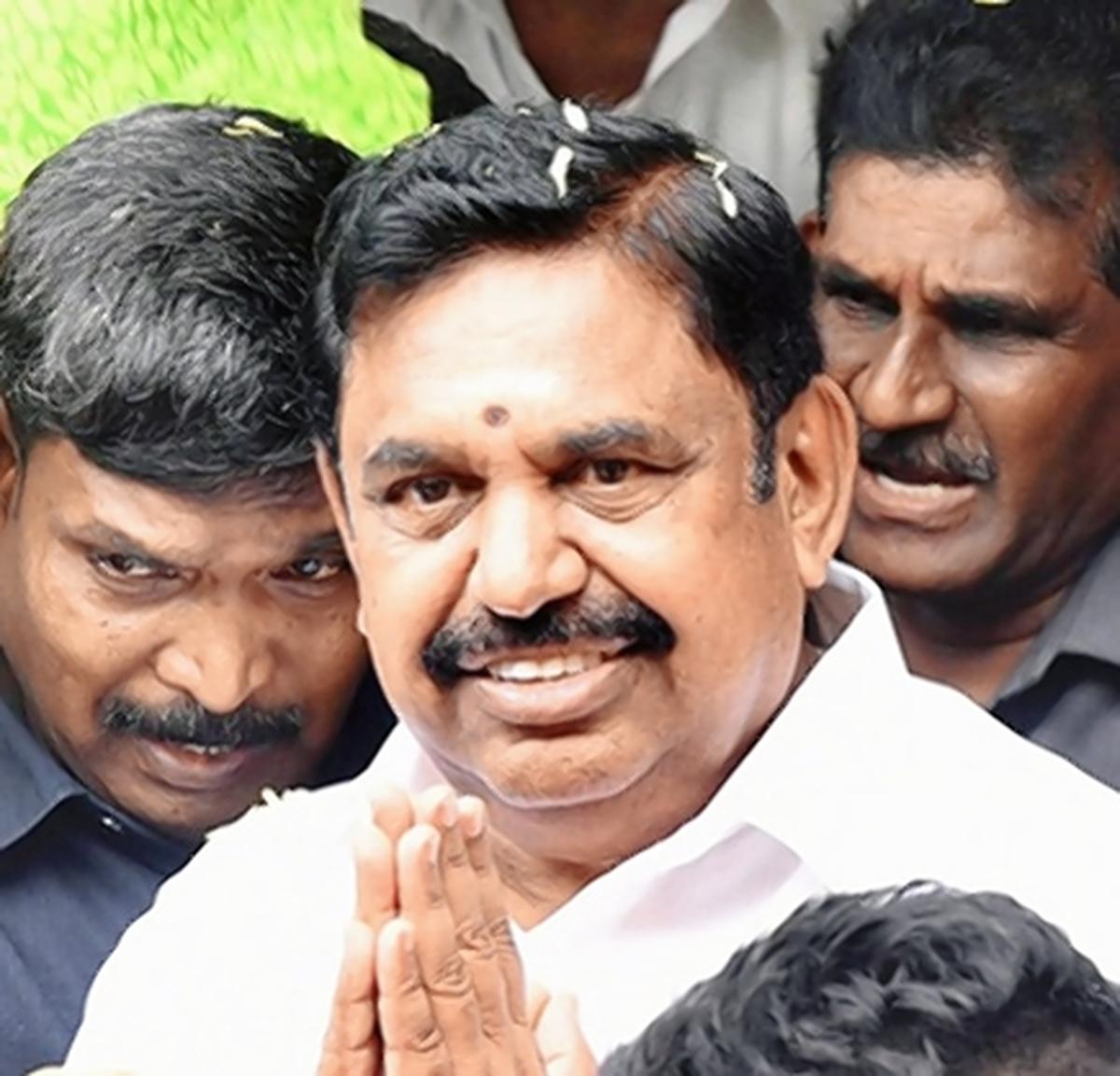 AIADMK leader Palaniswami defends T.N. Governor&rsquo;s functioning