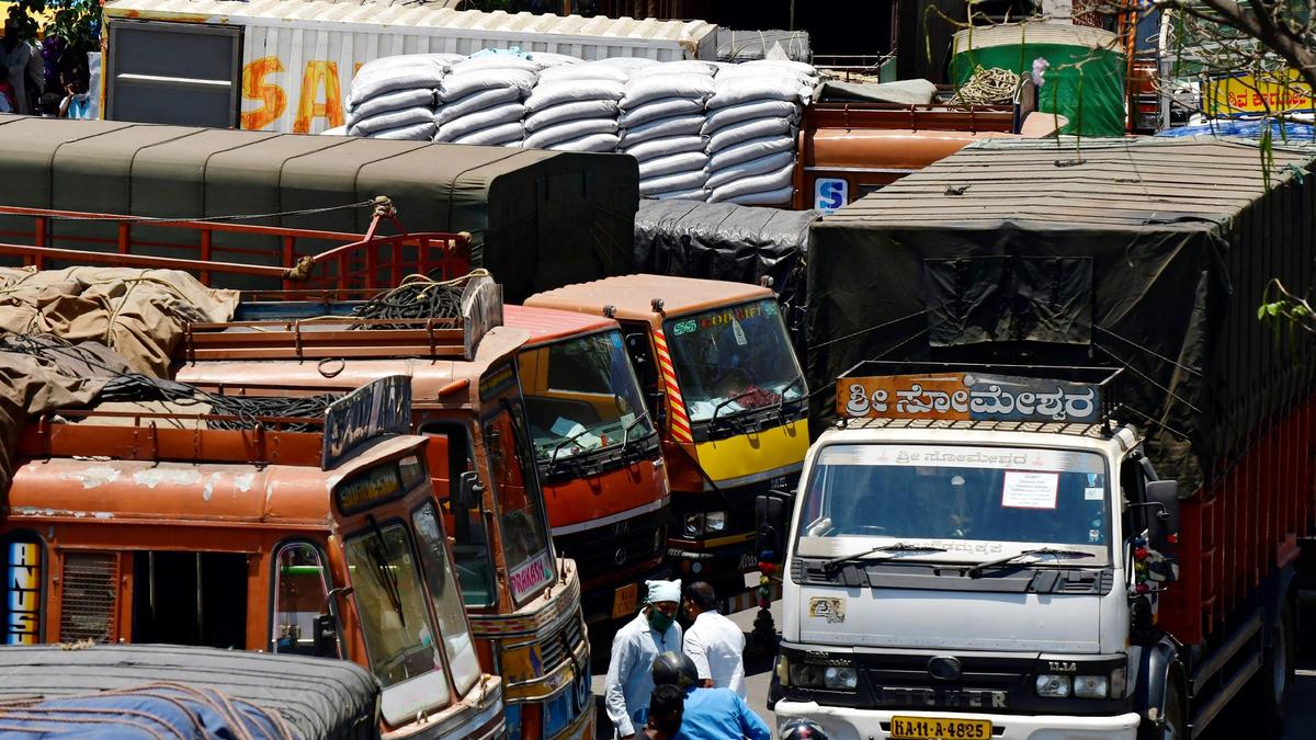 Karnataka truck operators urge government to cut toll, VAT as diesel prices soar; no freight hike for now