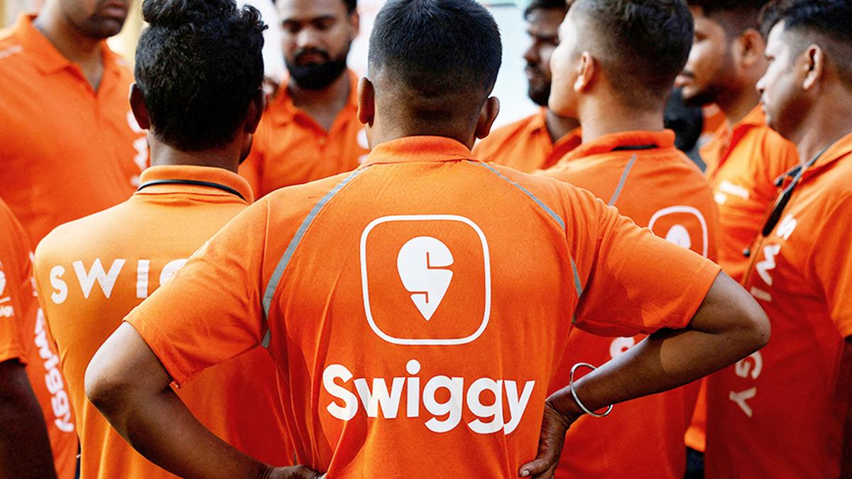 Swiggy shares surge nearly 8% in market debut