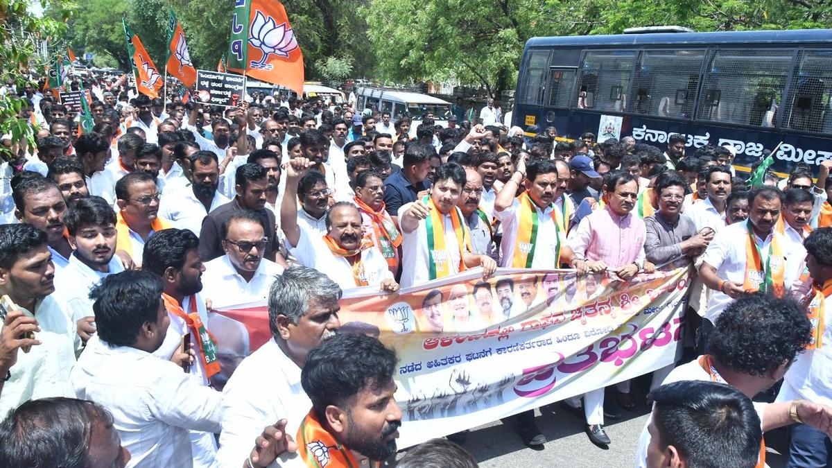 BJP slams Congress over withdrawal of Aland violence cases