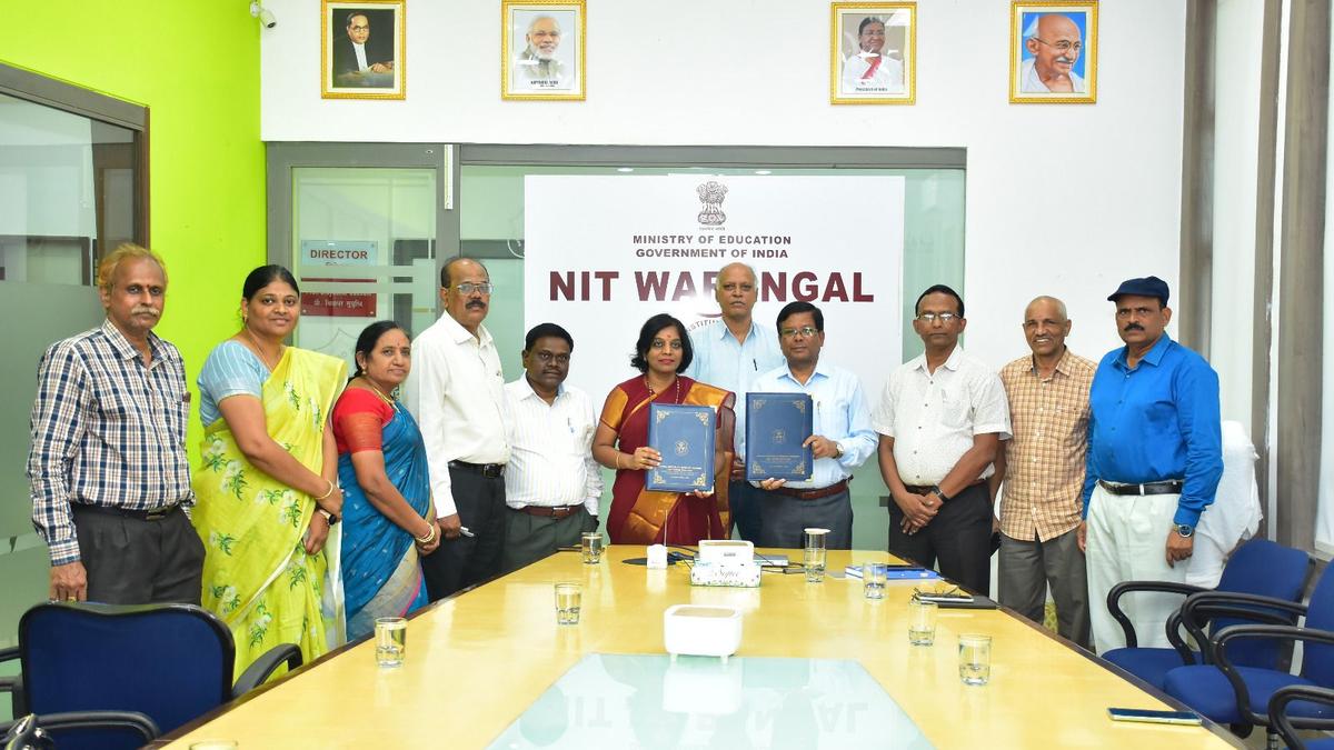 NITW and TSWREIS sign MoU to train students and faculty