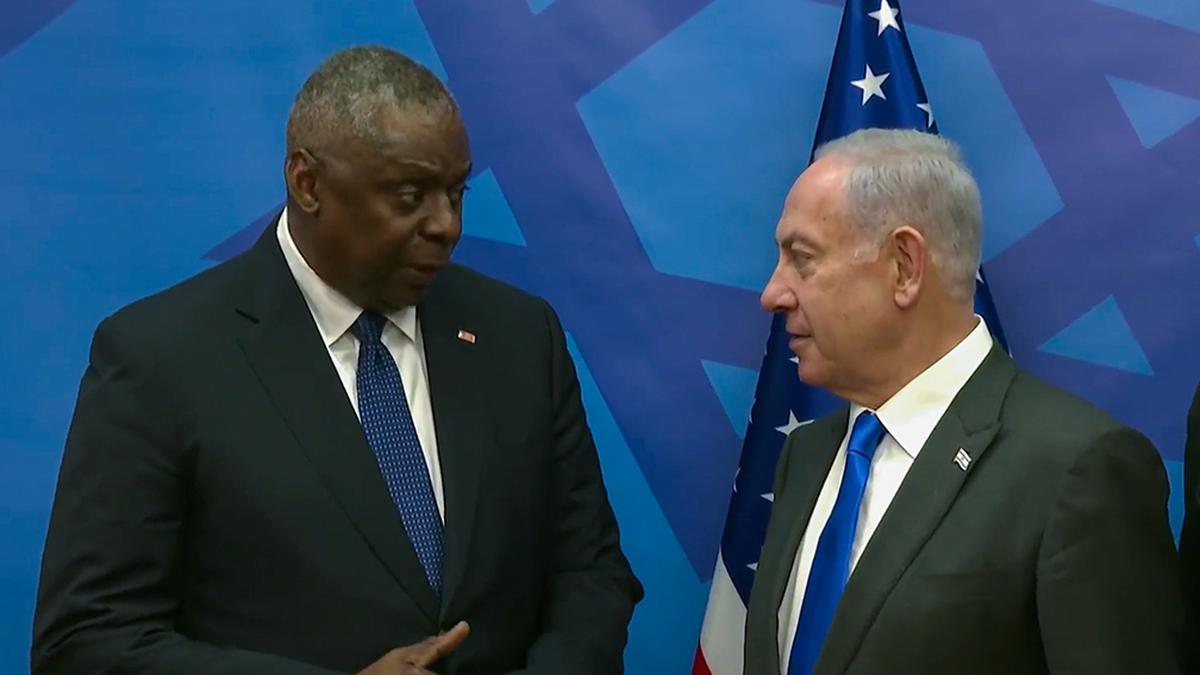 U.S. Defence Secretary Lloyd Austin tells Israel PM Netanyahu ‘we have your back’