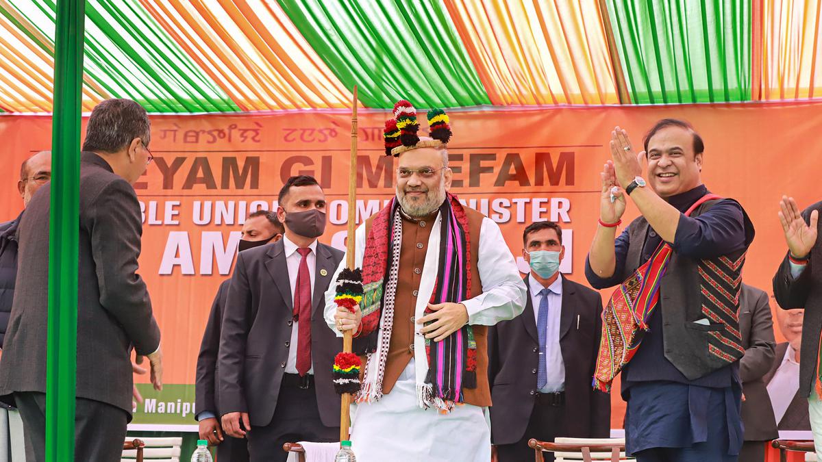 Amit Shah vows to end Kuki militancy problem in Manipur in 5 years