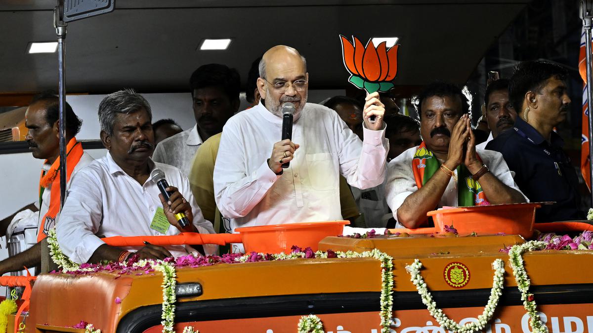 Corruption by DMK and AIADMK has hindered State’s progress: Amit Shah