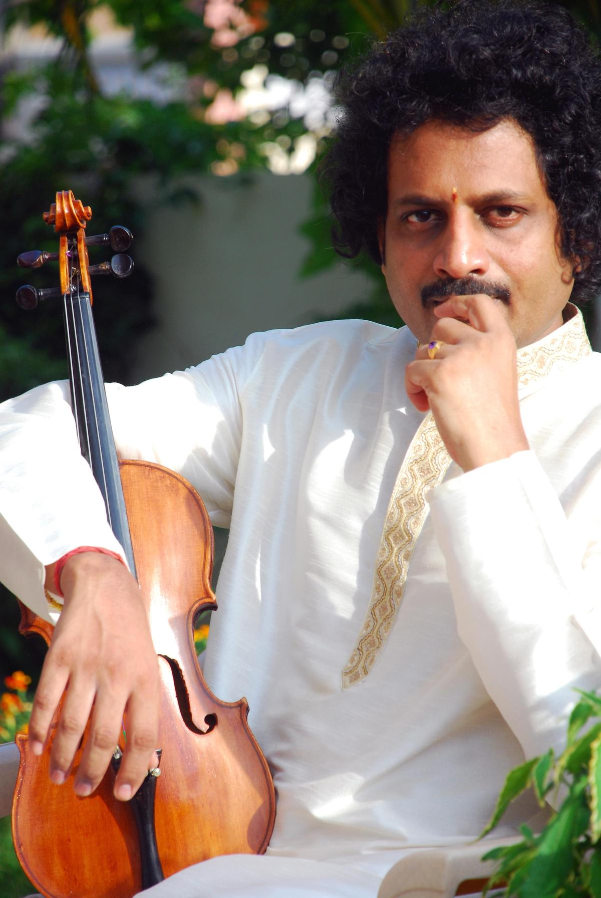  Mysore M. Manjunath conducted a grand orchestra that performed to mark 150 years of the song