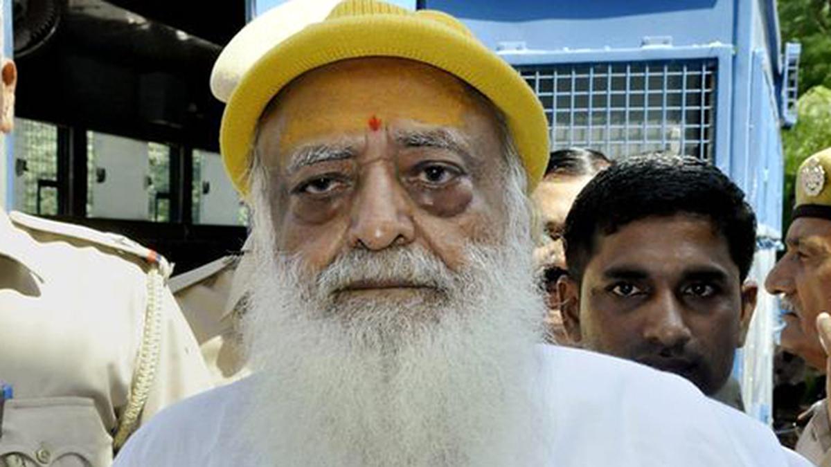 Out on interim bail, Asaram Bapu returns to Jodhpur ashram