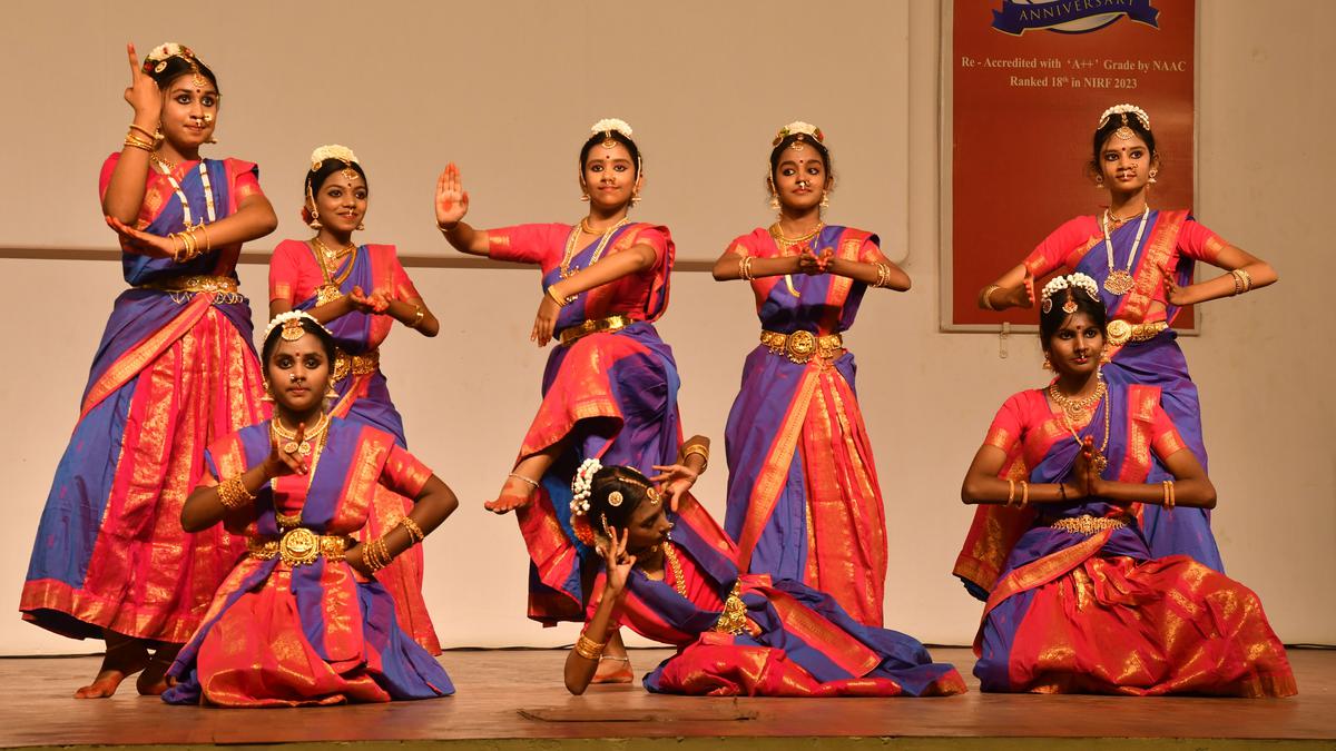 Five classical dance forms presented in Madurai college