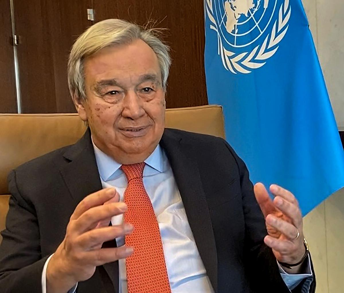 U.N. chief Guterres says he fully supports PM Modi's 'not an era of war' remark to Russian President Putin