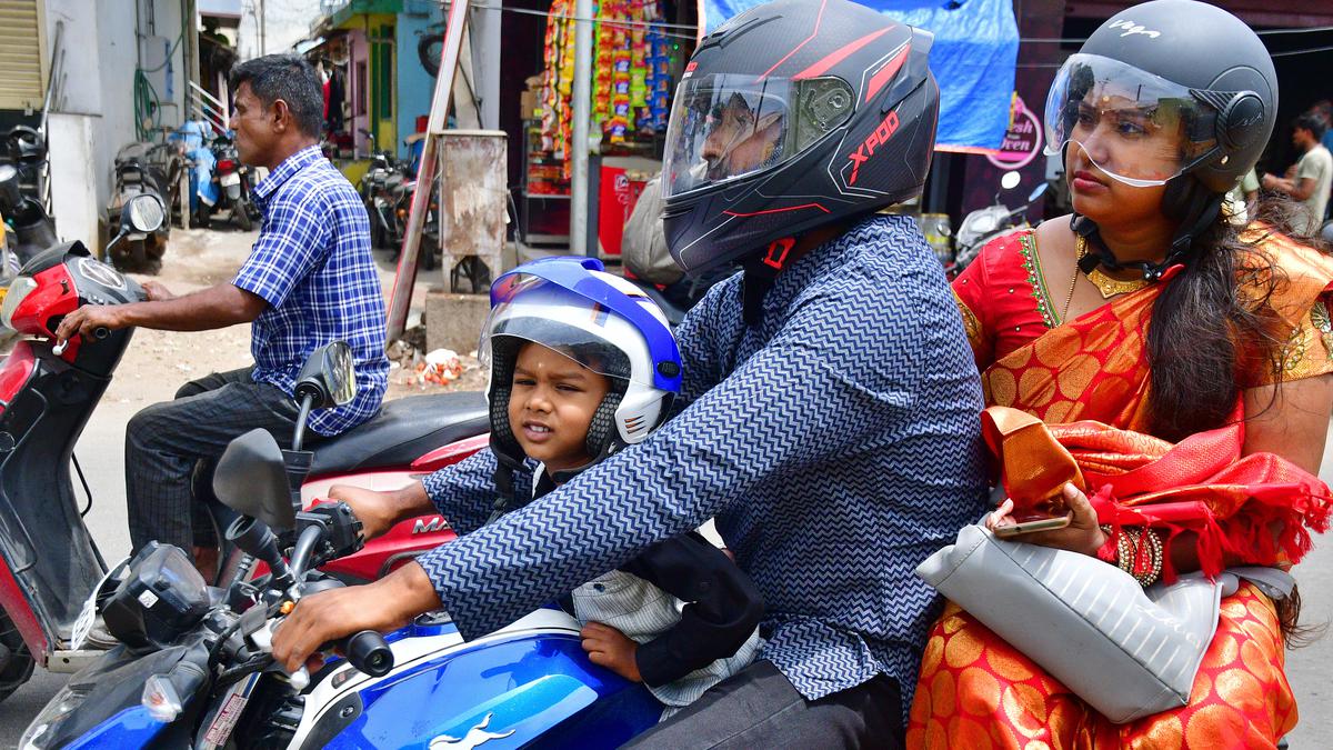 Helmet must for pillion riders in Coimbatore from today, air horns not allowed