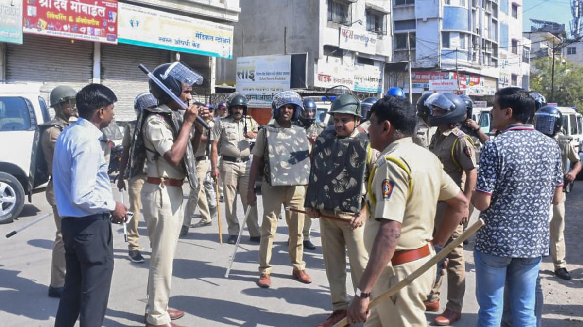 Bandh against vandalism of Constitution replica turns violent in Maharashtra